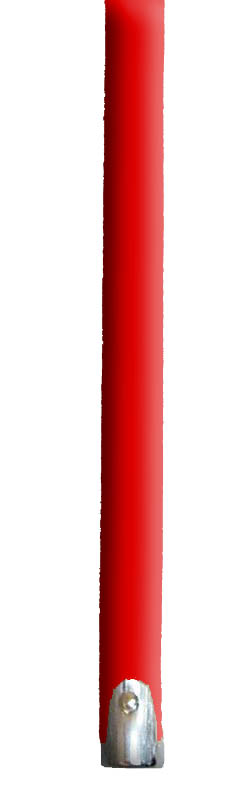 (image for) ZEP 21016 60" x 1" - EZ Kote Fiberglass Screw Flat Handle, Case of 12